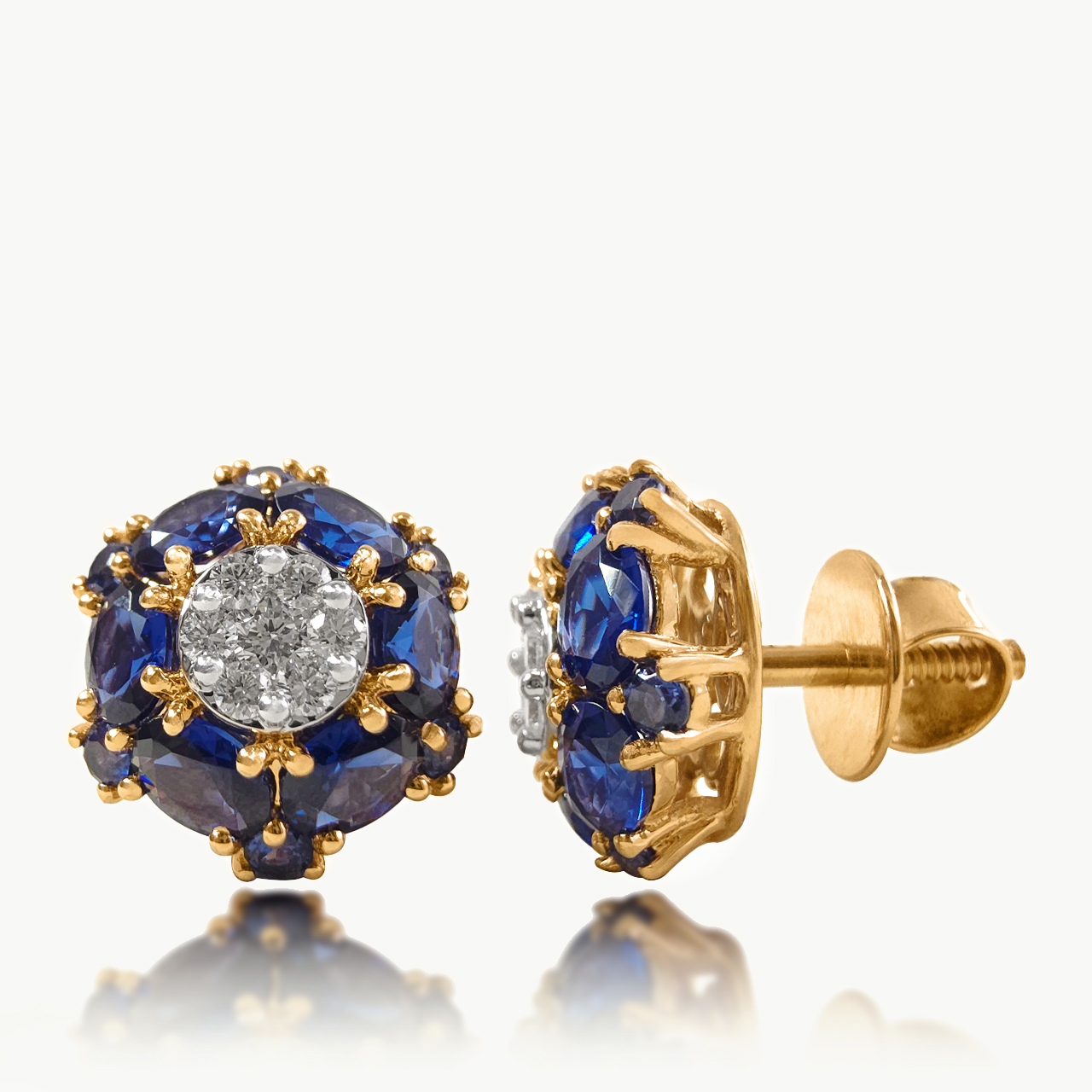 Midnight Majesty Diamond Studs
