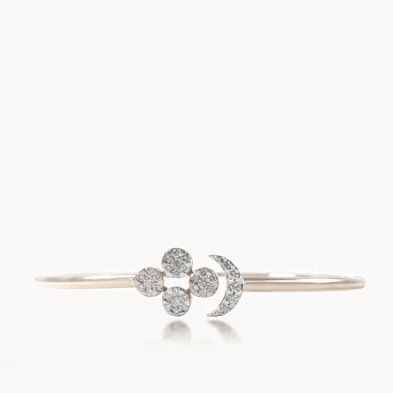 Elipse Charm Diamond Bracelet