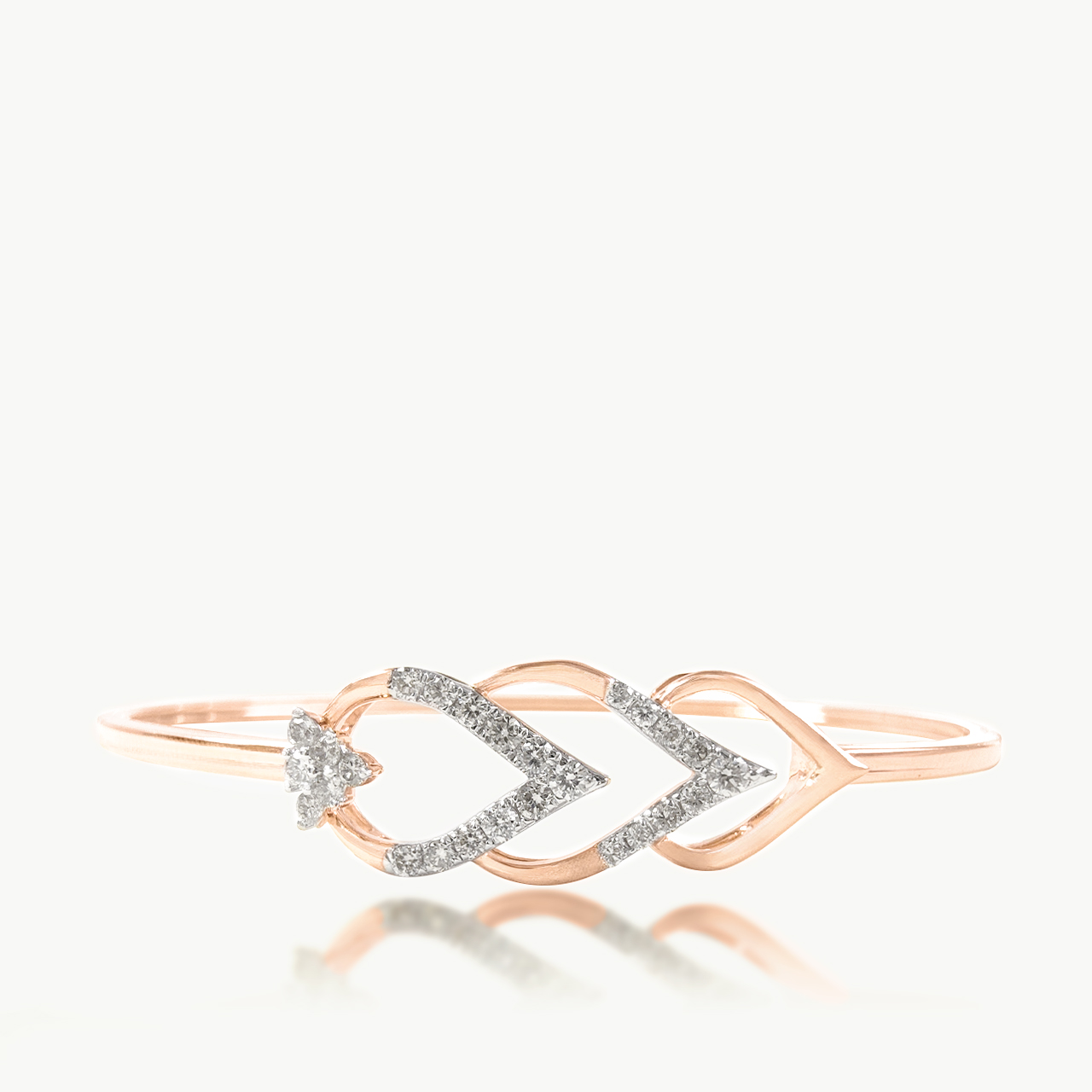 Linked Love Diamond Bracelet