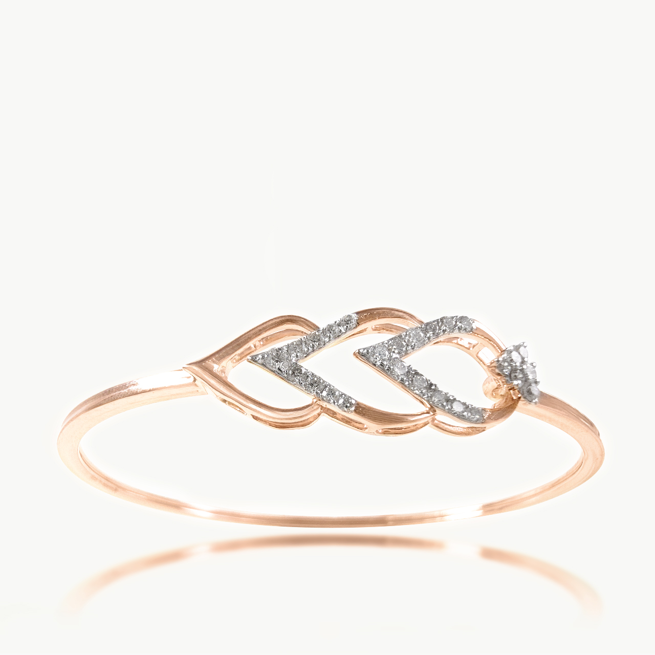 Linked Love Diamond Bracelet