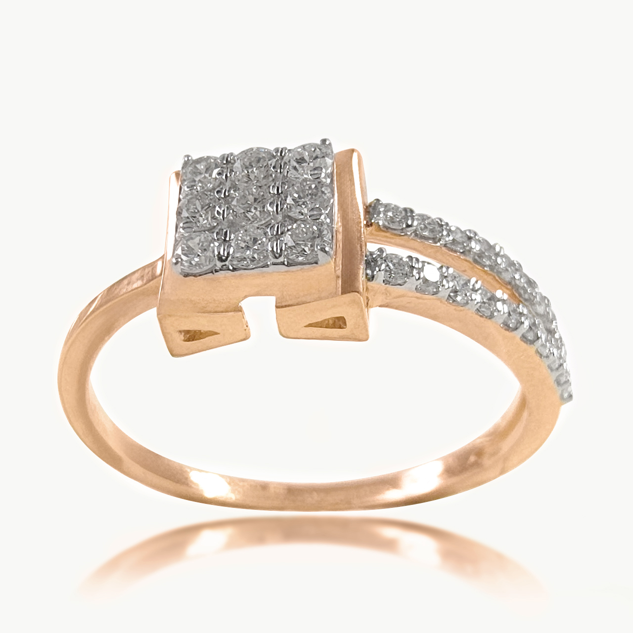Eternity Frame Diamond Ring