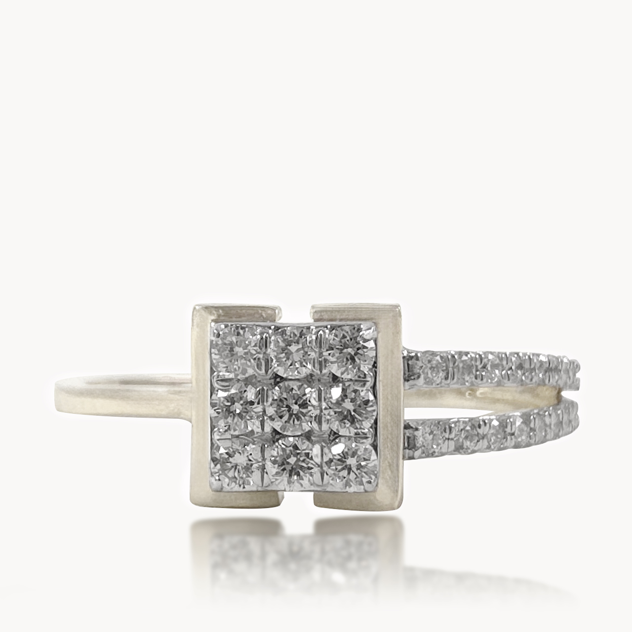 Eternity Frame Diamond Ring