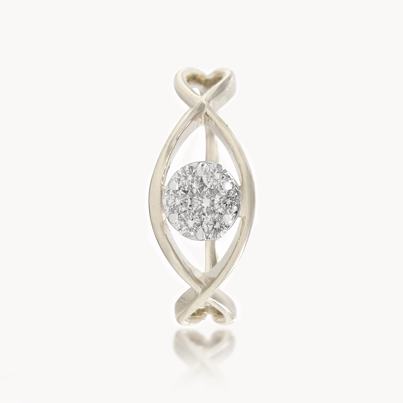 Oval Aura Diamond Ring