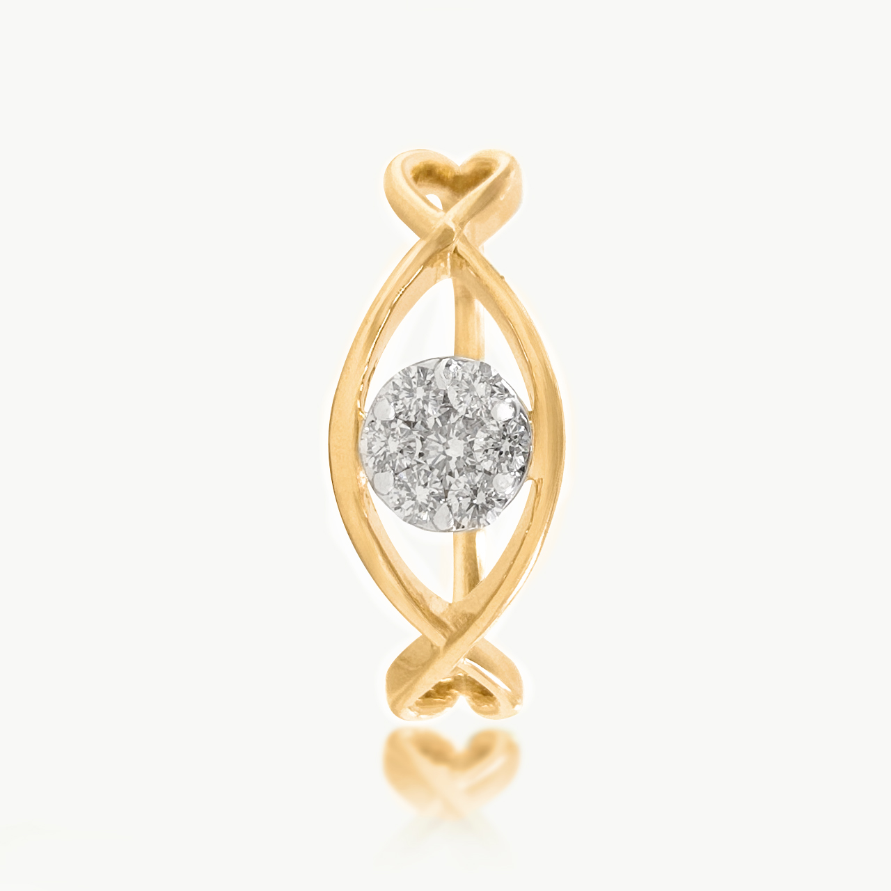 Oval Aura Diamond Ring