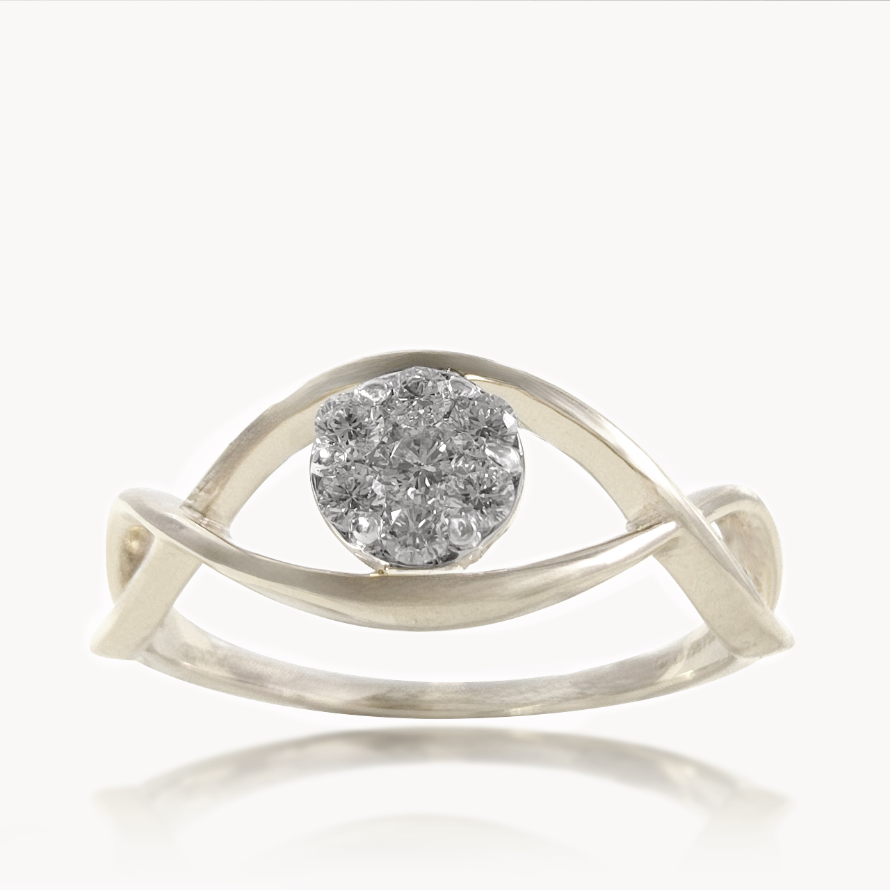 Oval Aura Diamond Ring