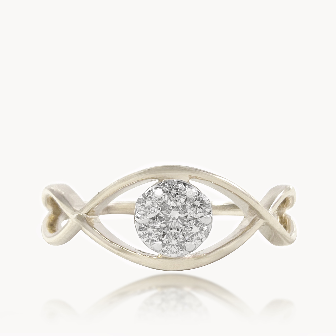 Oval Aura Diamond Ring