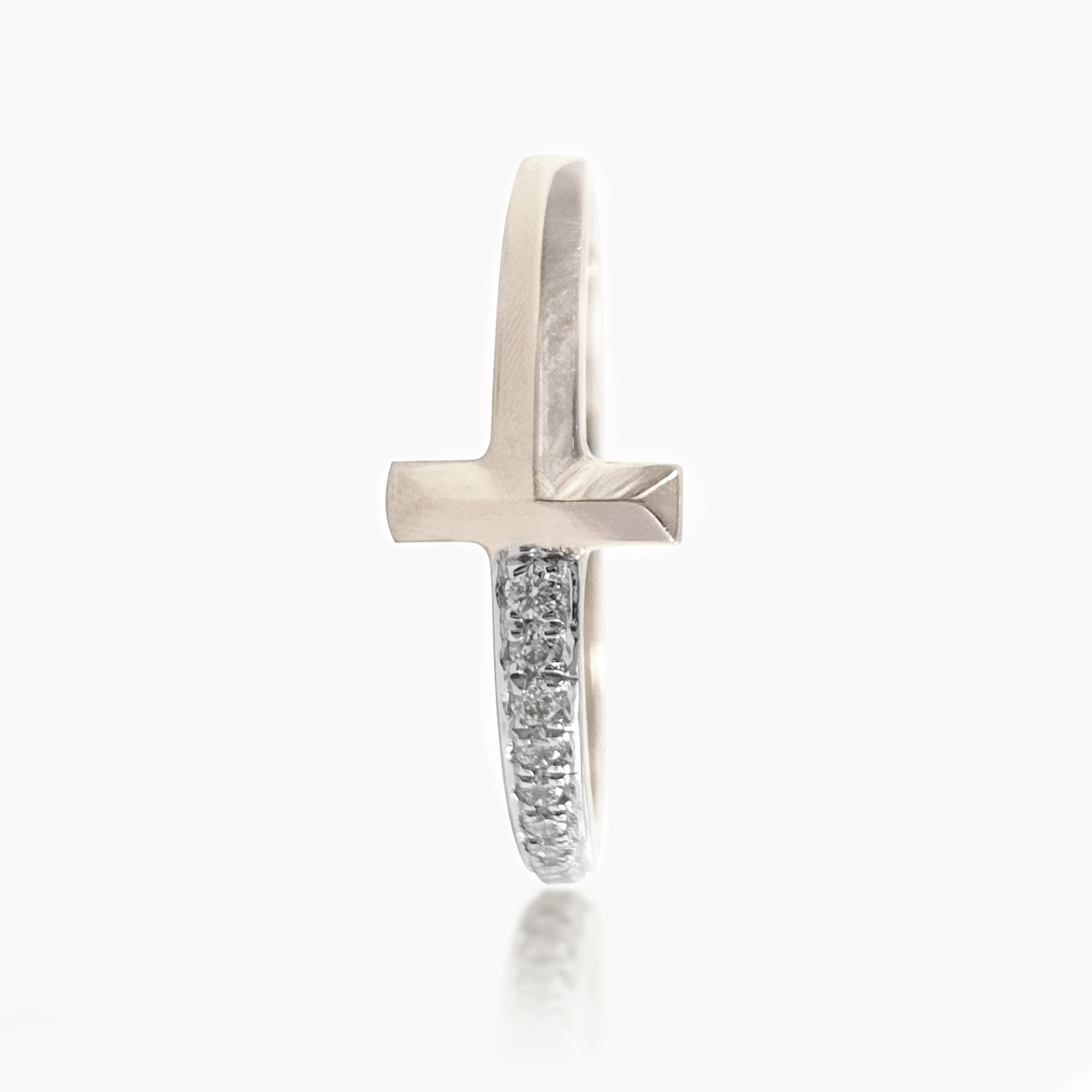 T-bond Diamond Ring
