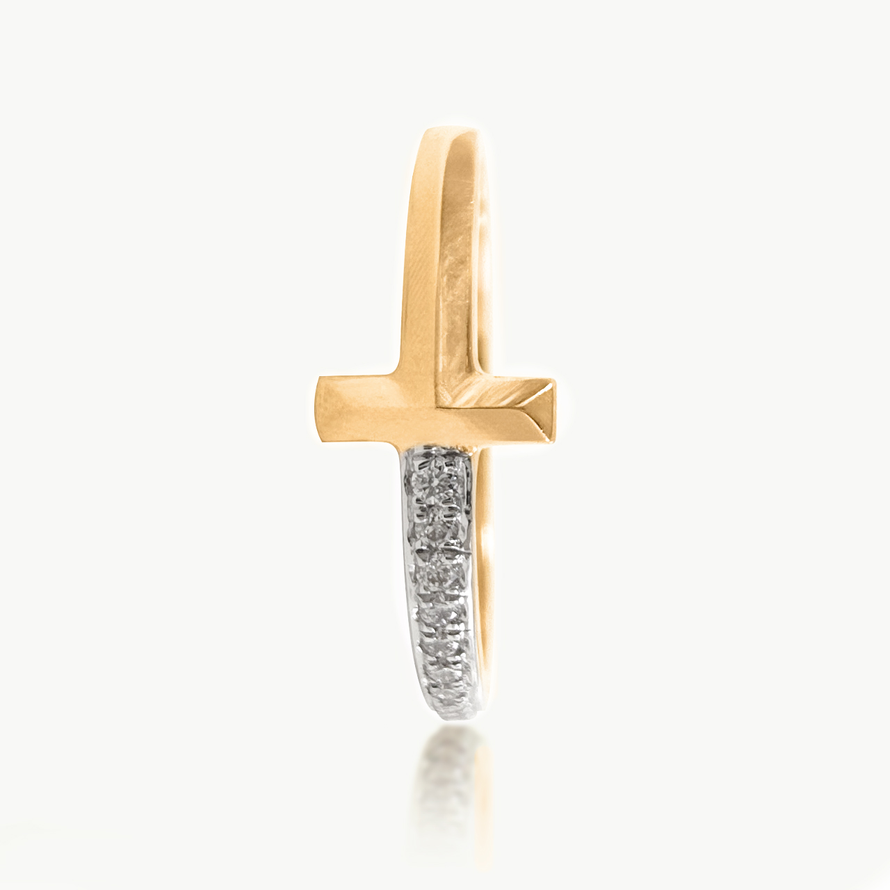 T-bond Diamond Ring