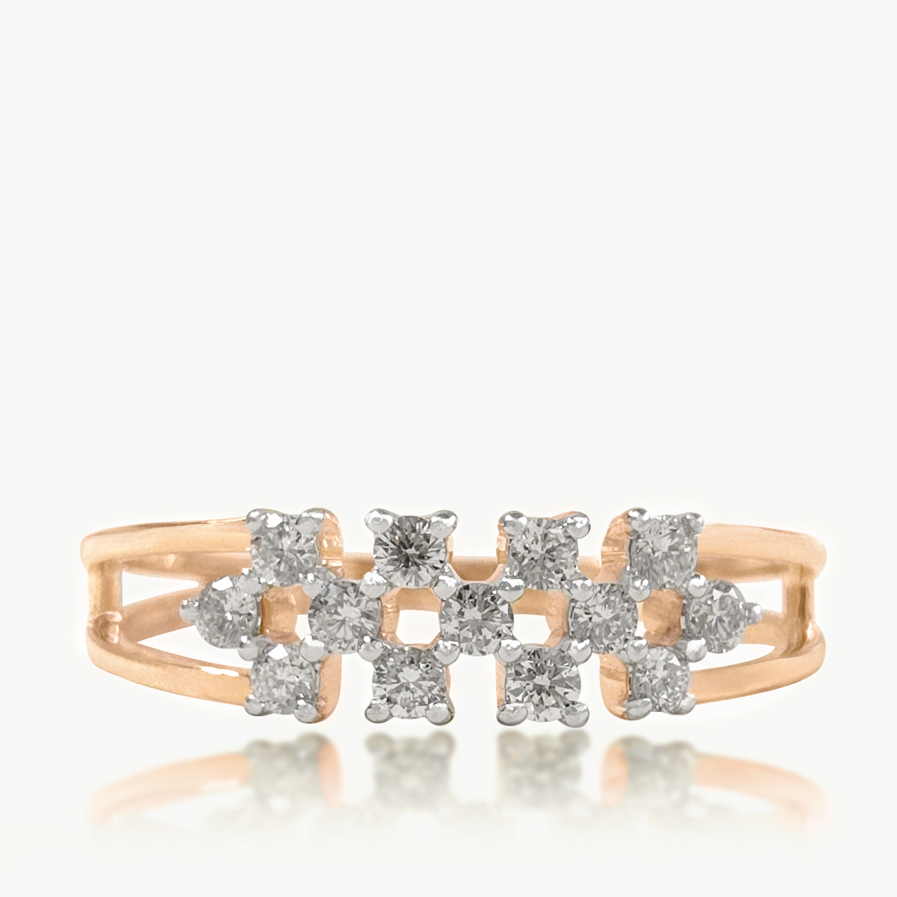 Twilight Spark Diamond Ring