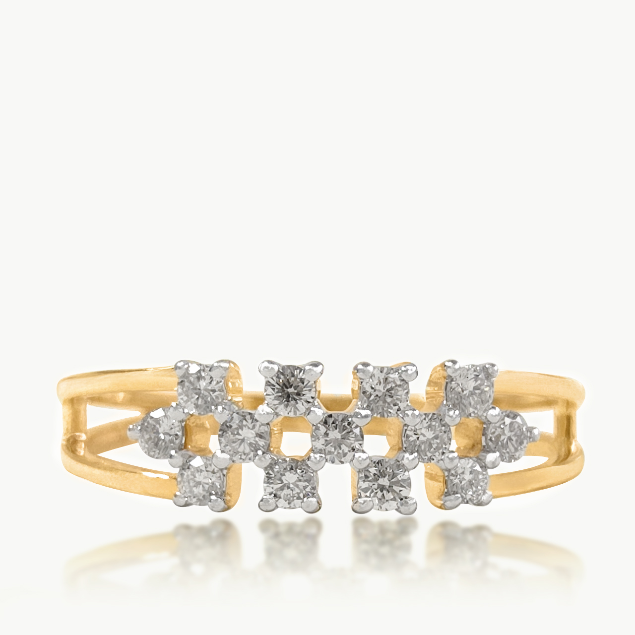 Twilight Spark Diamond Ring