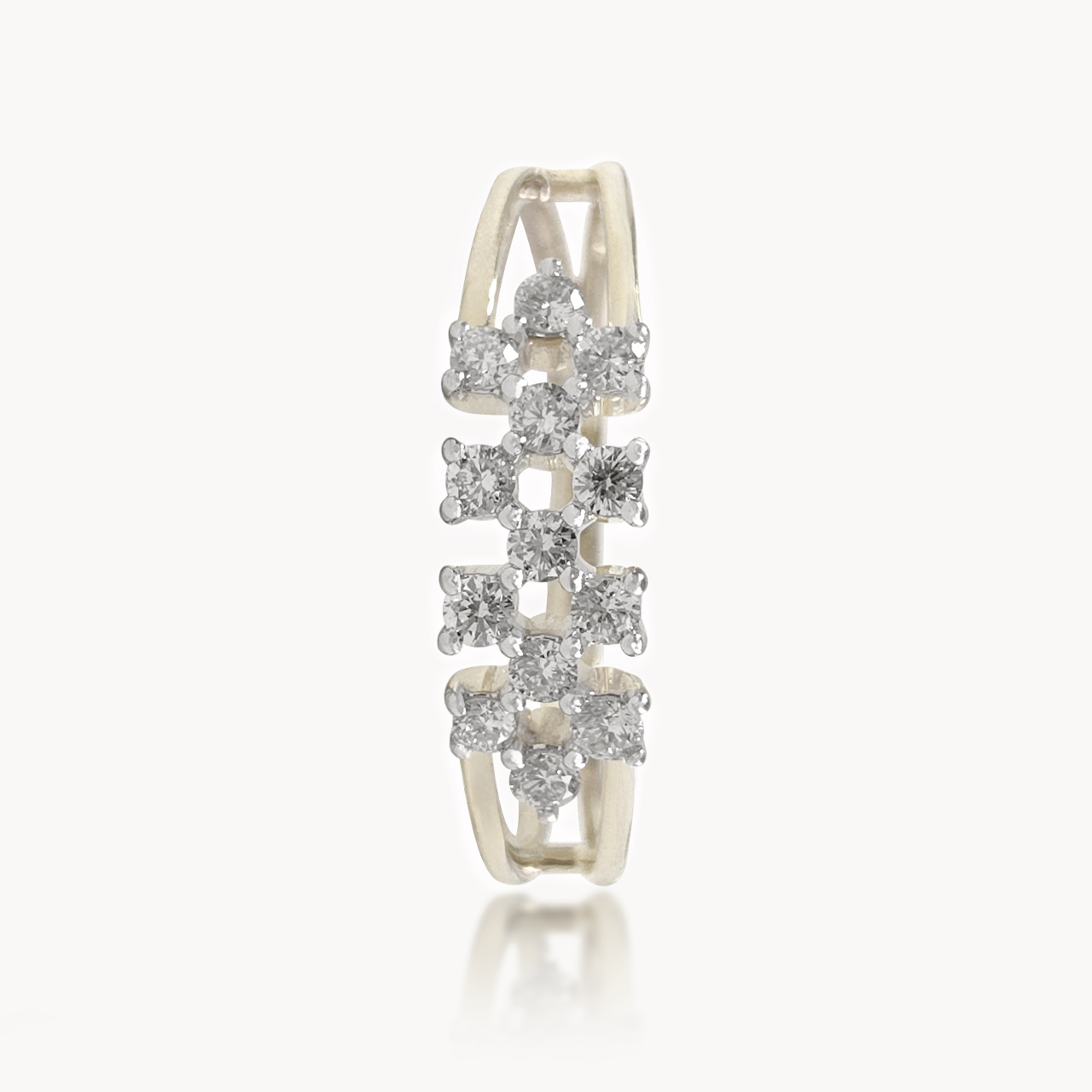 Twilight Spark Diamond Ring