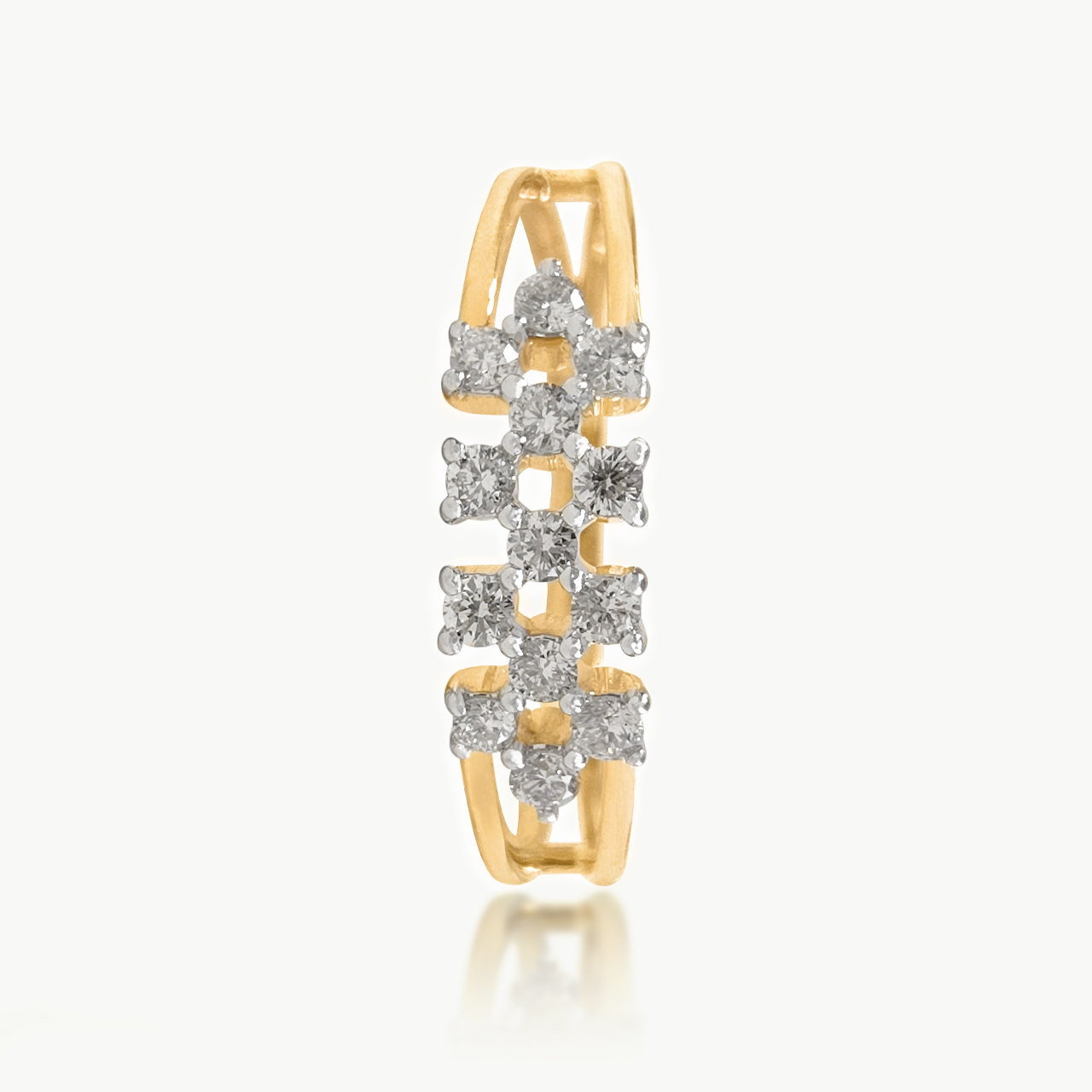 Twilight Spark Diamond Ring