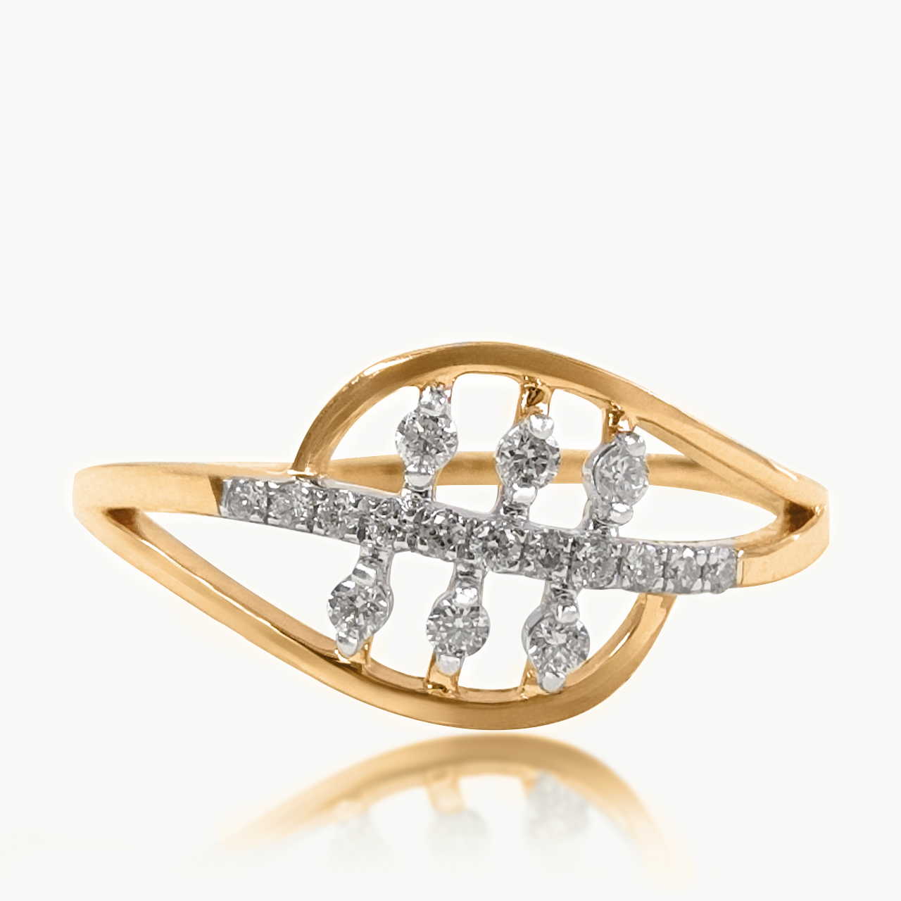 Linked Destiny Diamond Ring