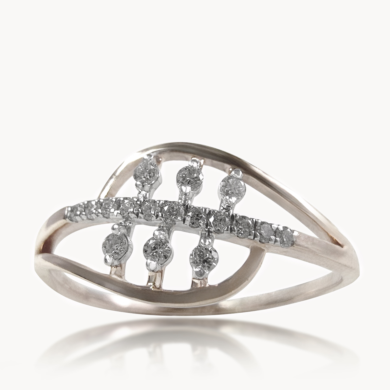 Linked Destiny Diamond Ring