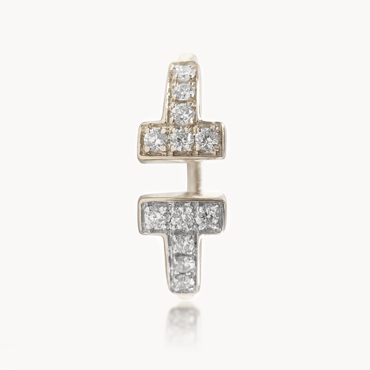 Parallel Gate Diamond Ring