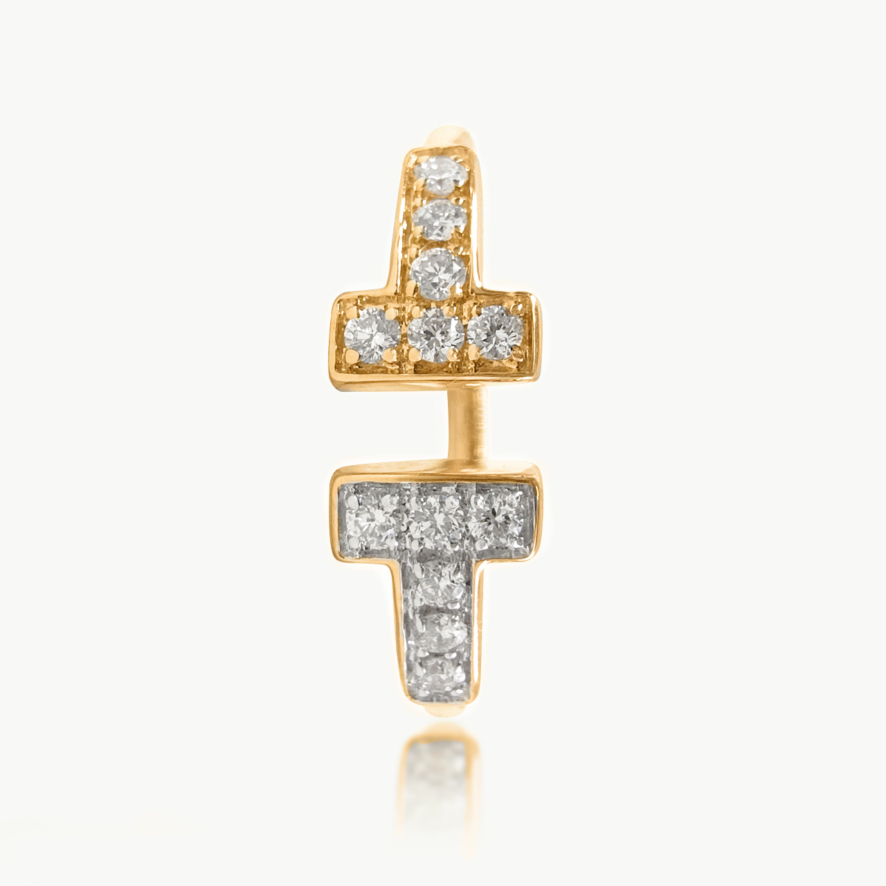 Parallel Gate Diamond Ring