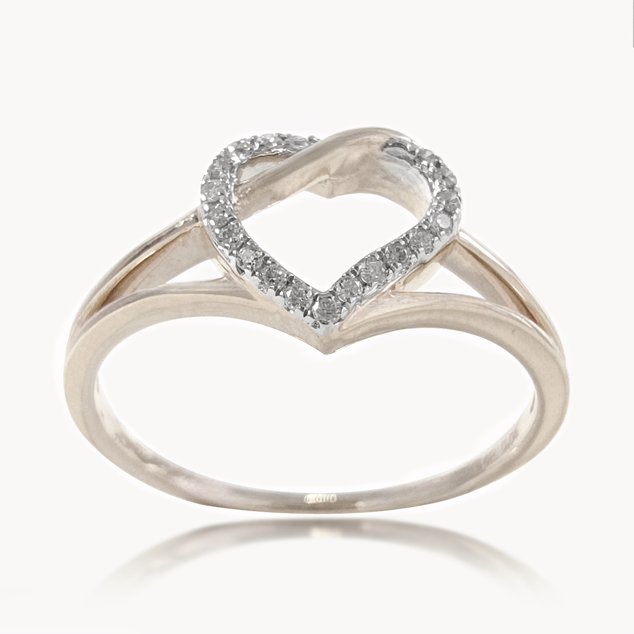 Infinite Heartbeat Diamond Ring