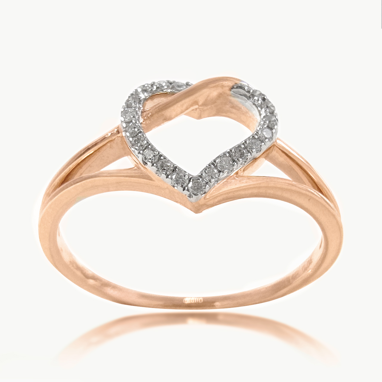 Infinite Heartbeat Diamond Ring