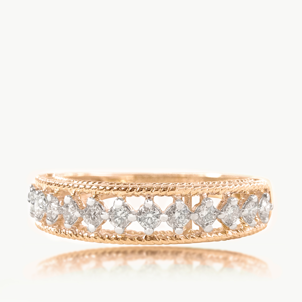 Infinite Whisper Diamond Ring