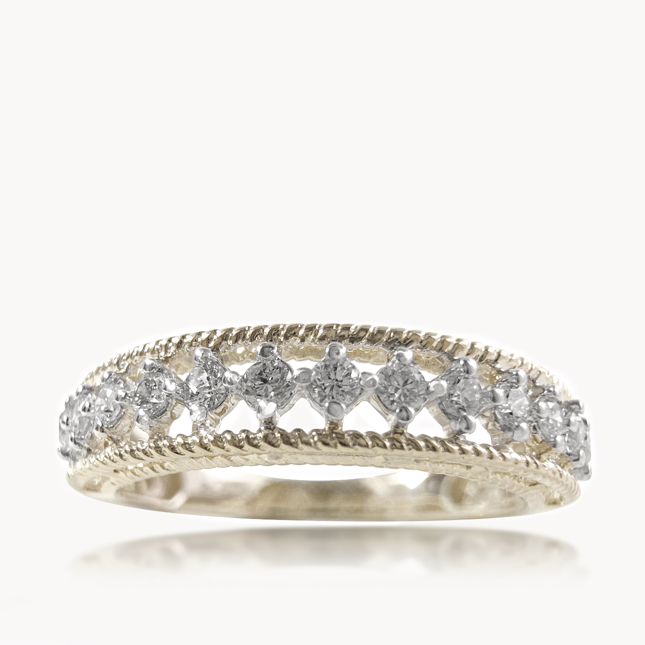 Infinite Whisper Diamond Ring