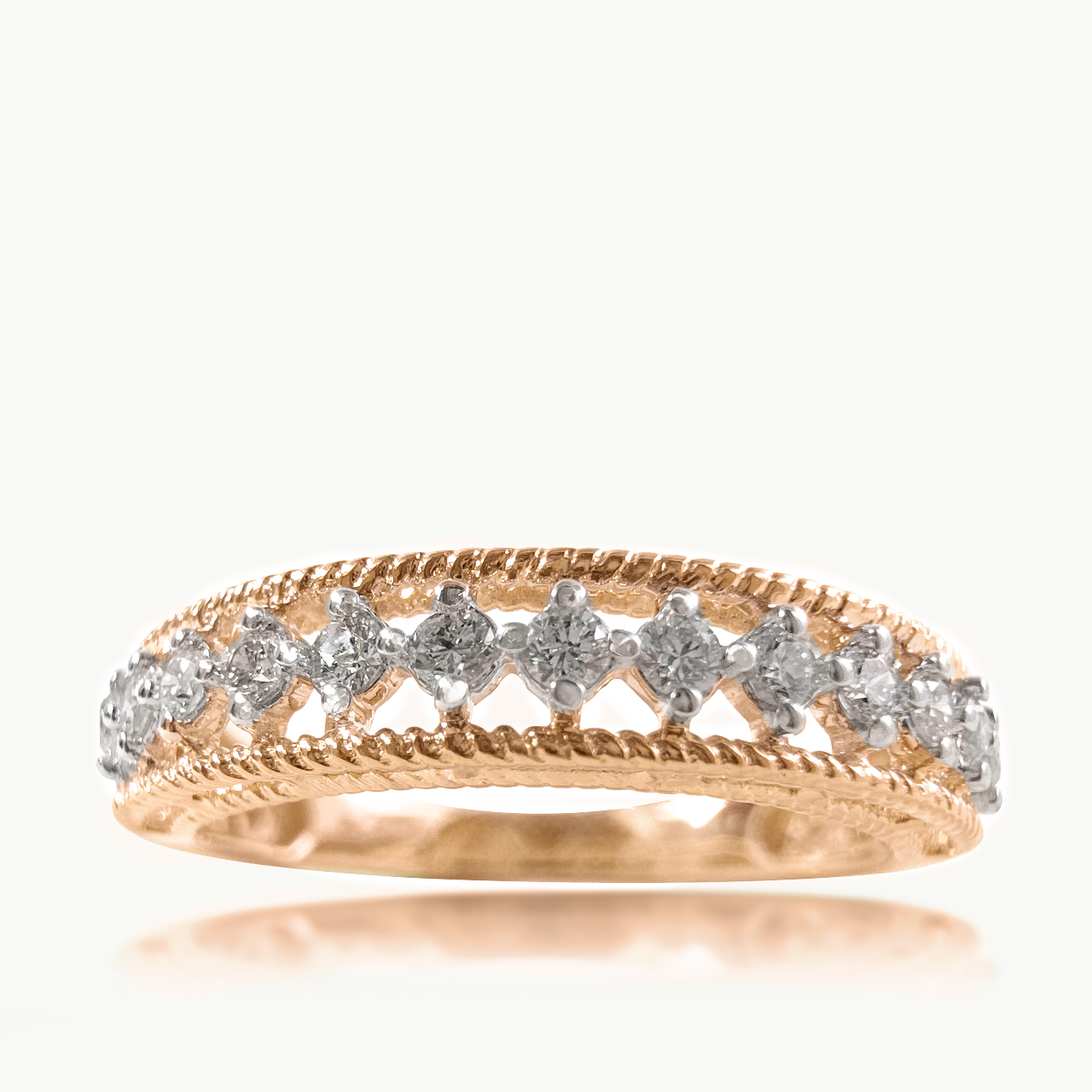 Infinite Whisper Diamond Ring