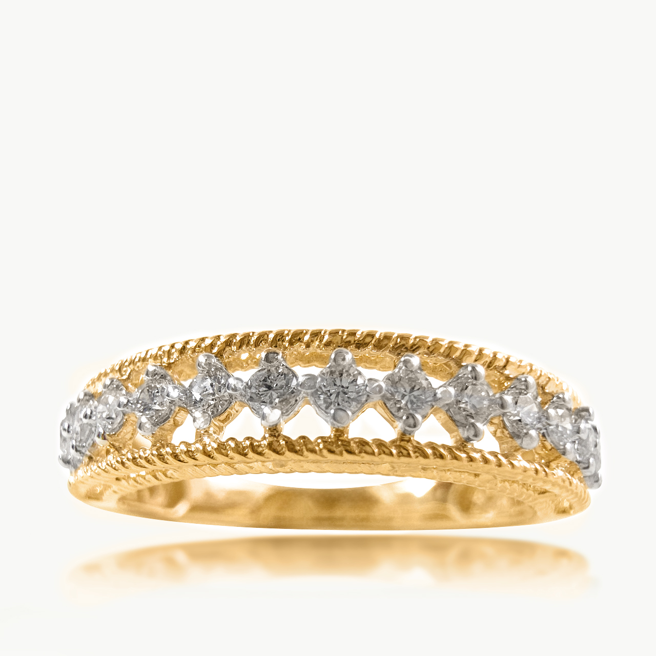 Infinite Whisper Diamond Ring