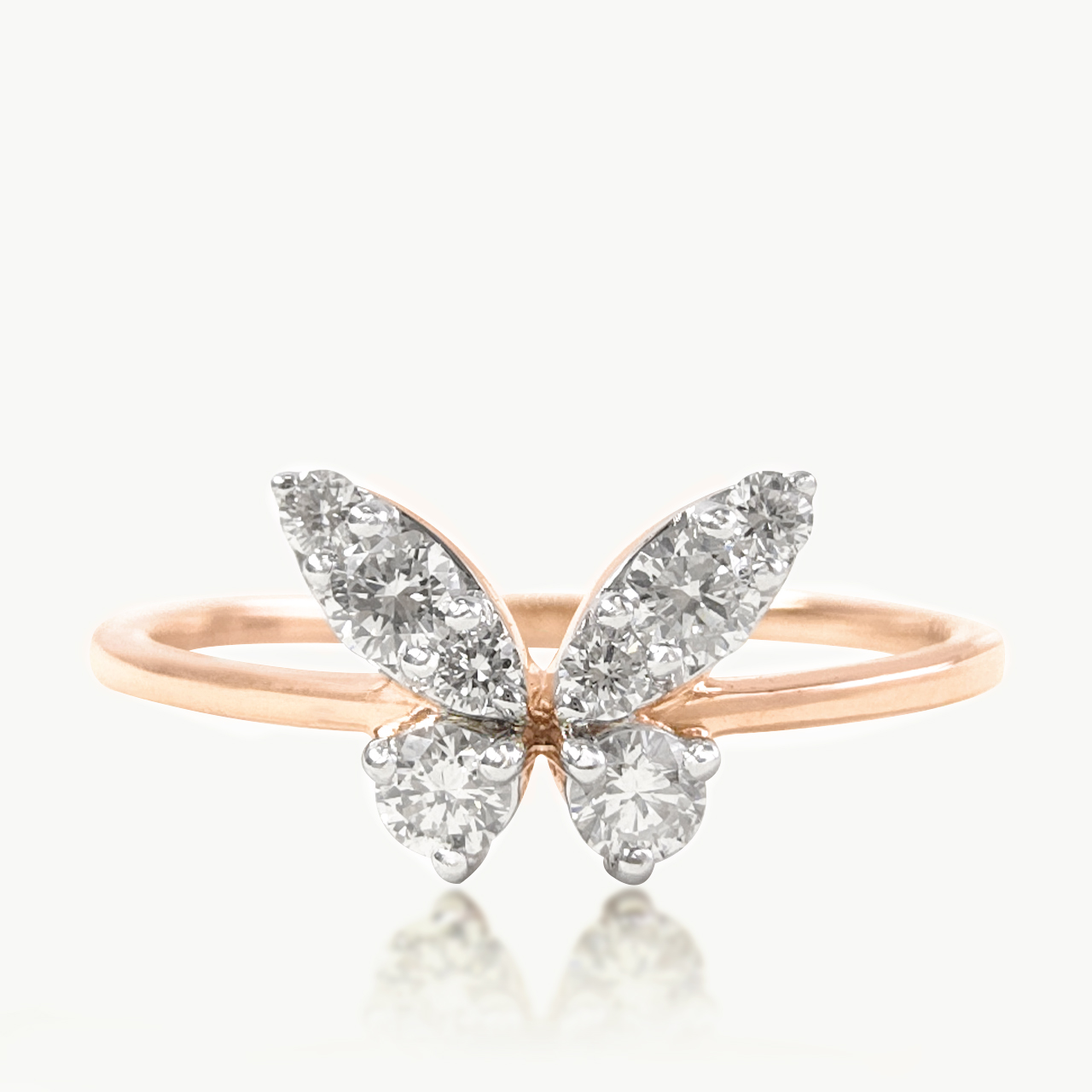 Little Butterfly Diamond Ring