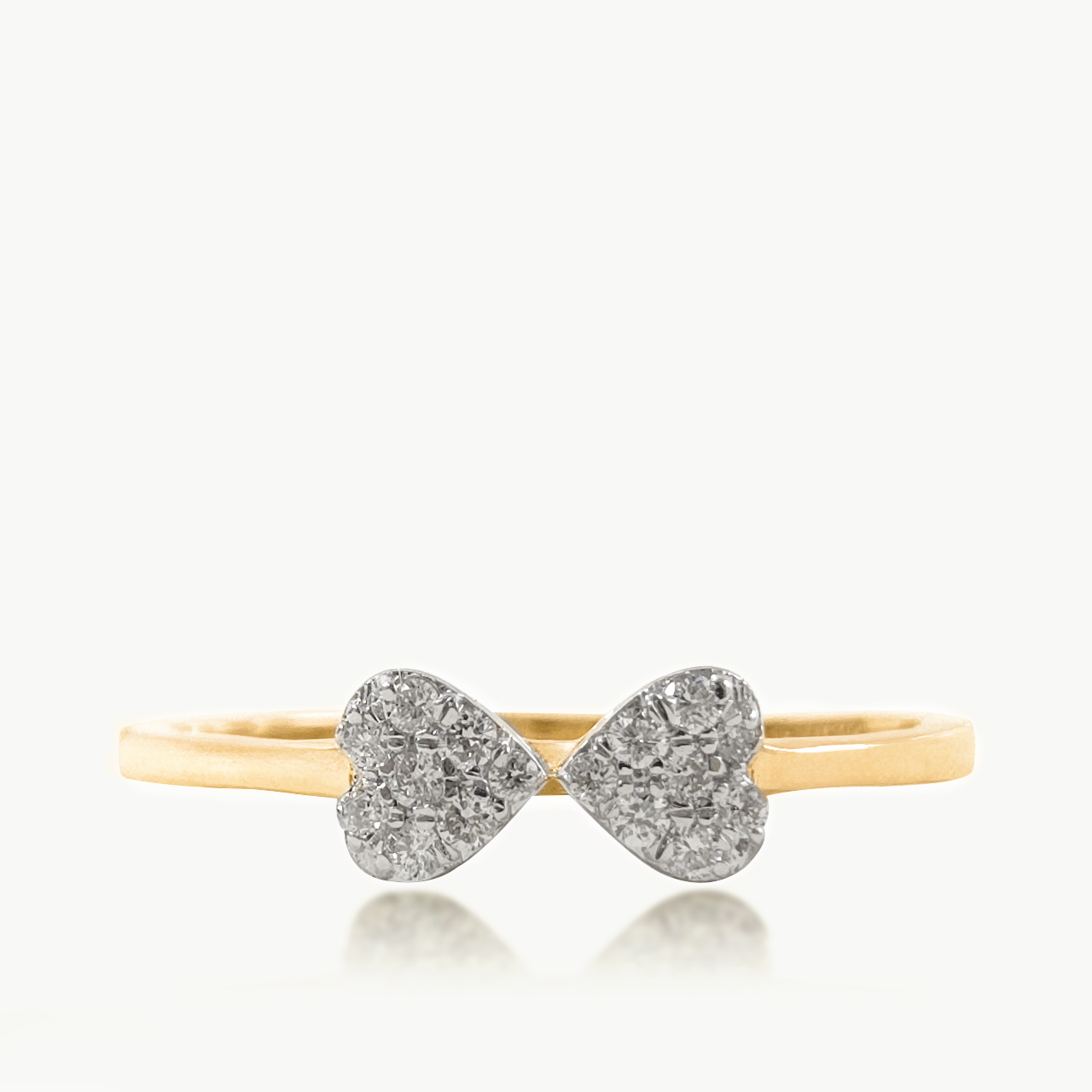 Soulmate Heart Diamond Ring