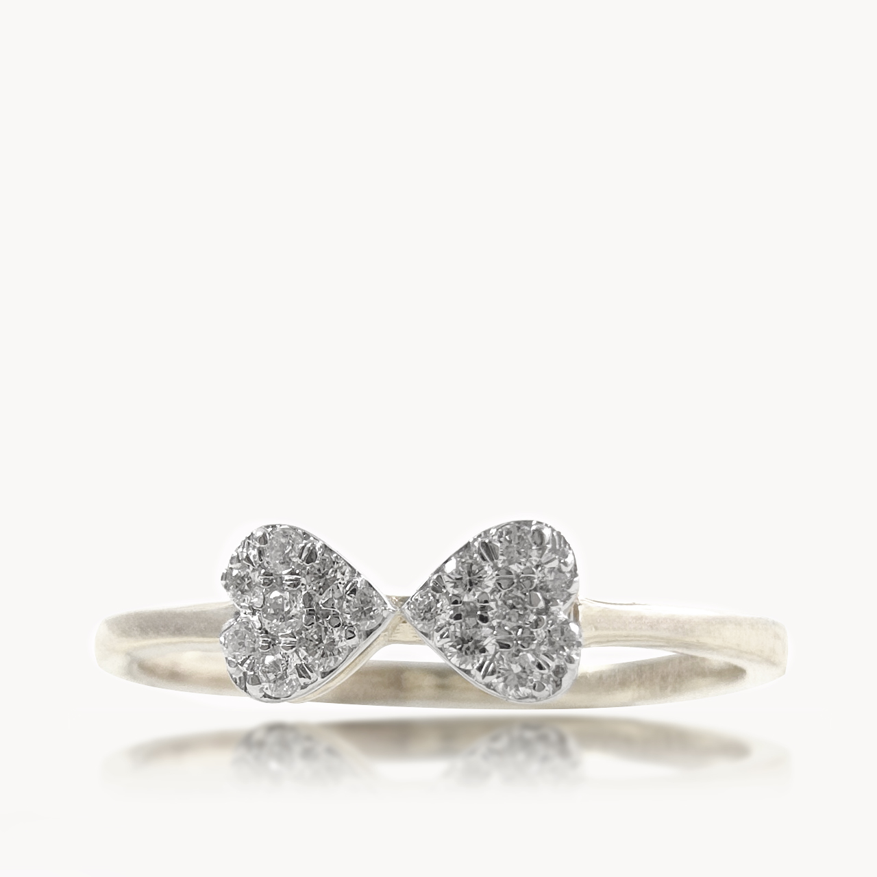 Soulmate Heart Diamond Ring