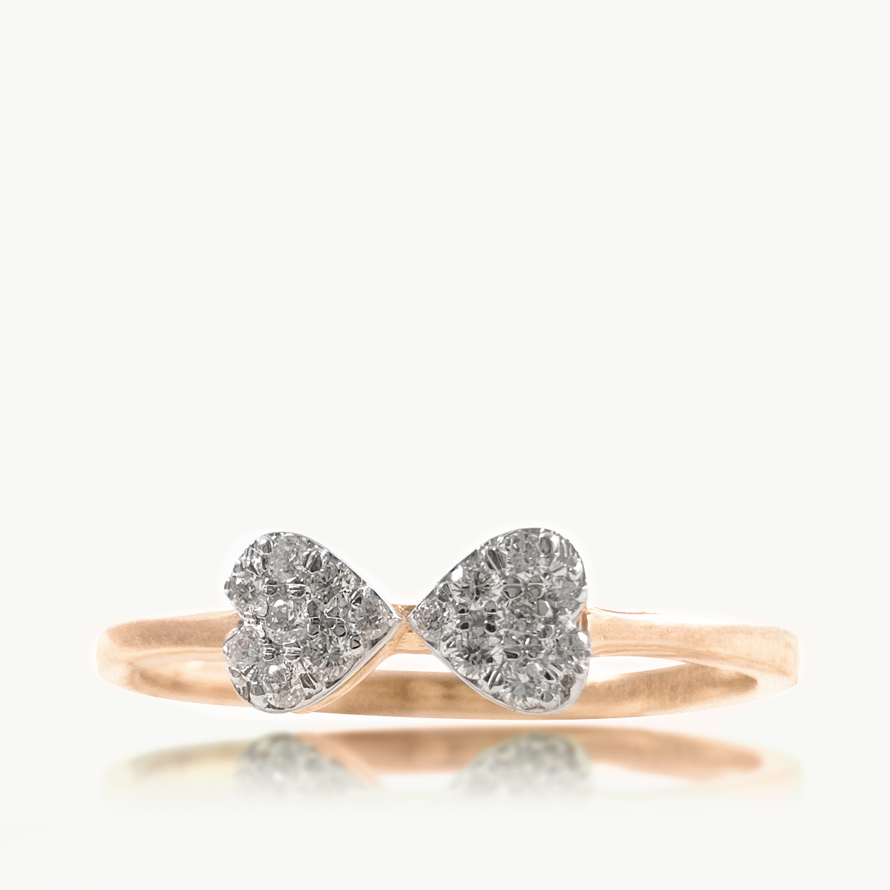 Soulmate Heart Diamond Ring