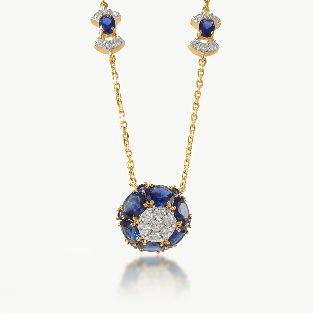 Midnight Majesty Diamond Necklace