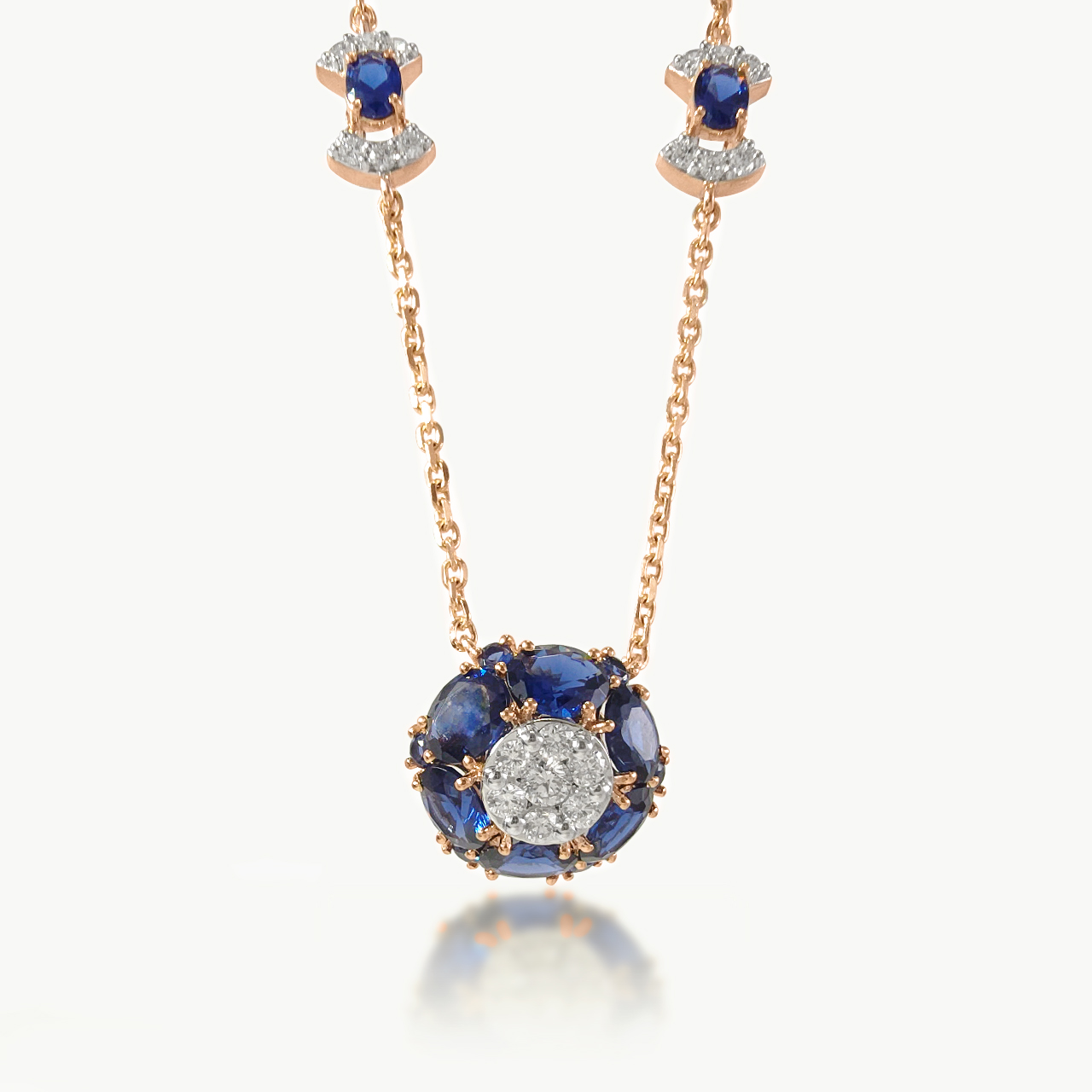 Midnight Majesty Diamond Necklace