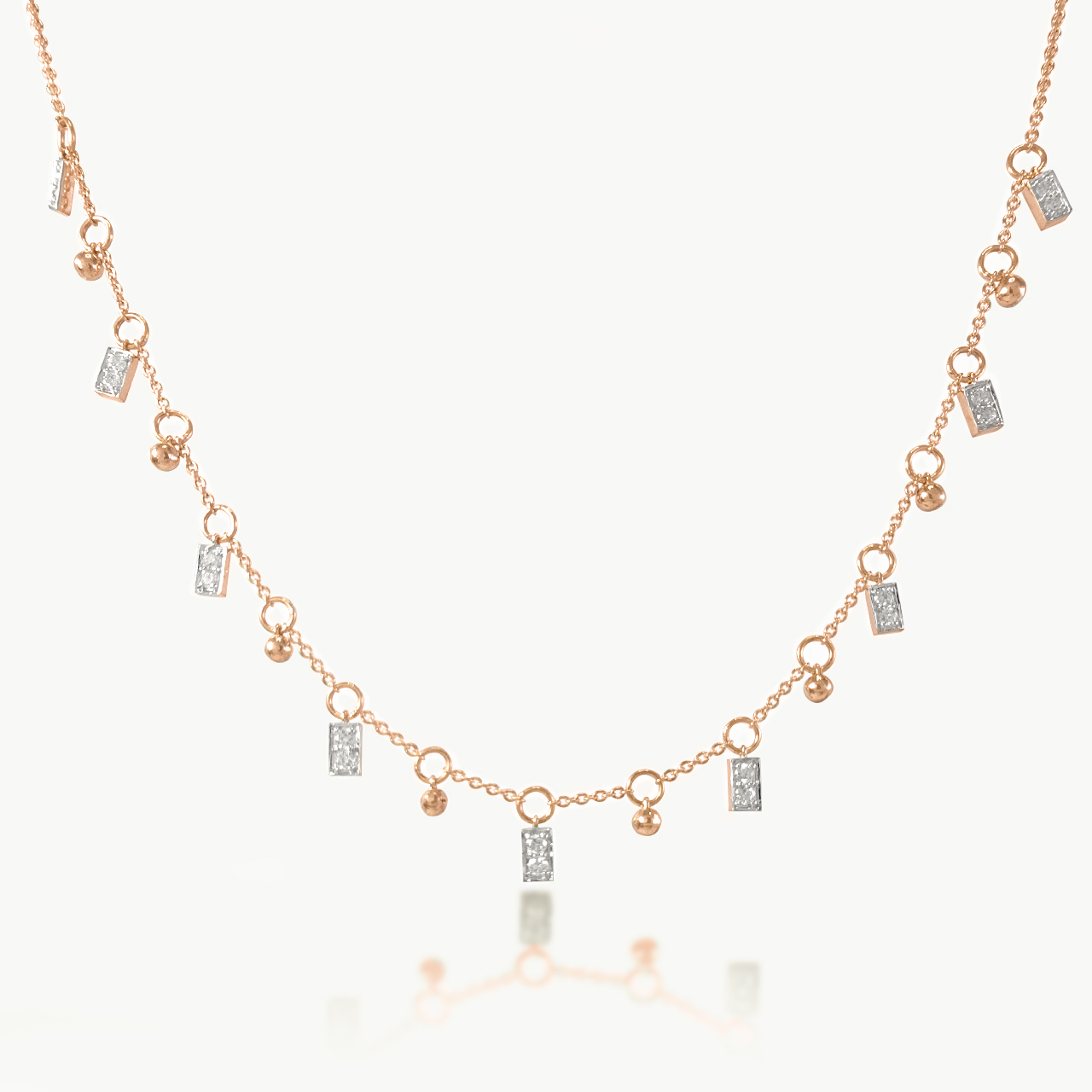 Eternal Candles Diamond Necklace