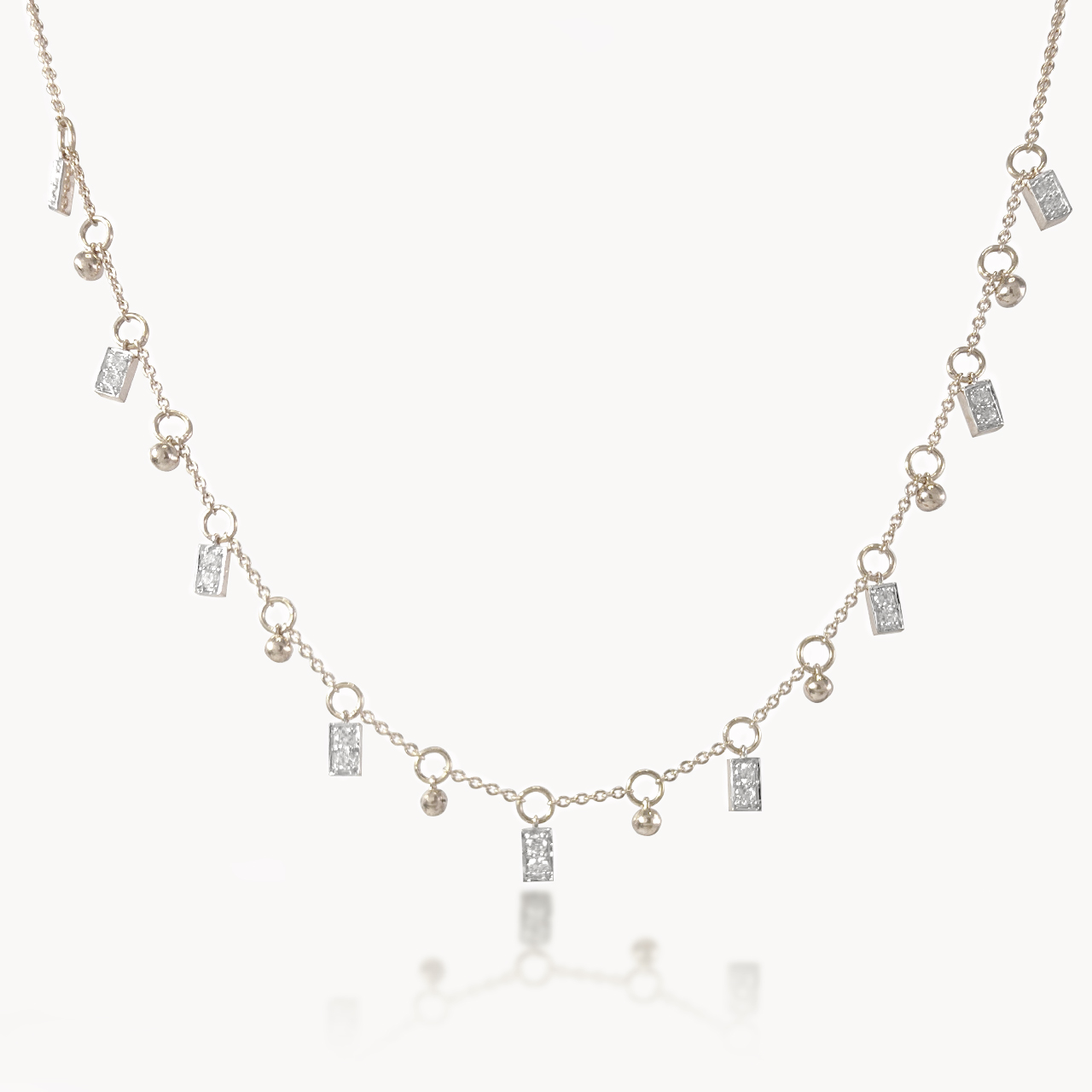 Eternal Candles Diamond Necklace