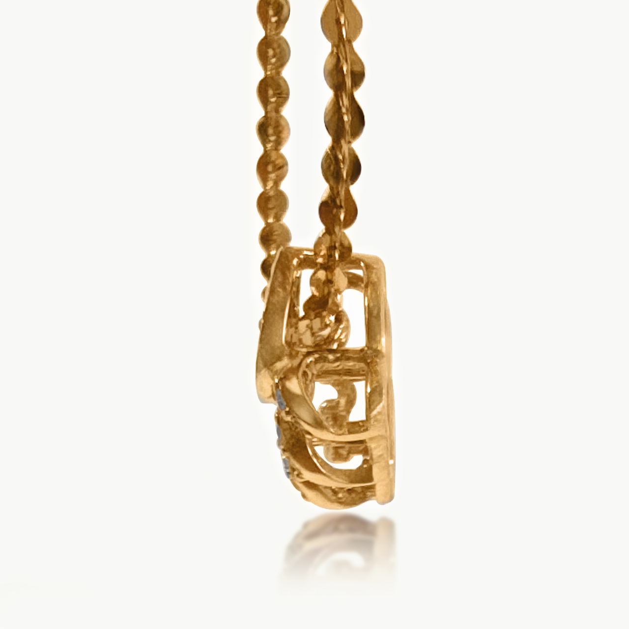 Mystic Flora Diamond Pendant