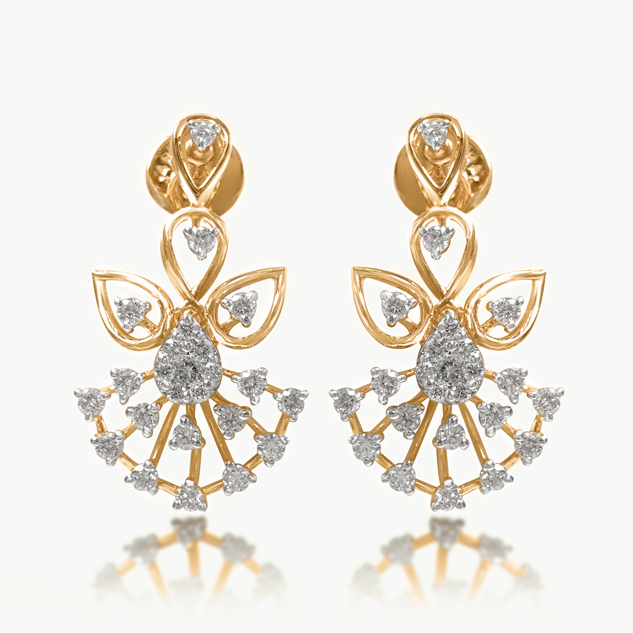 Heigu Design Diamond Earrings