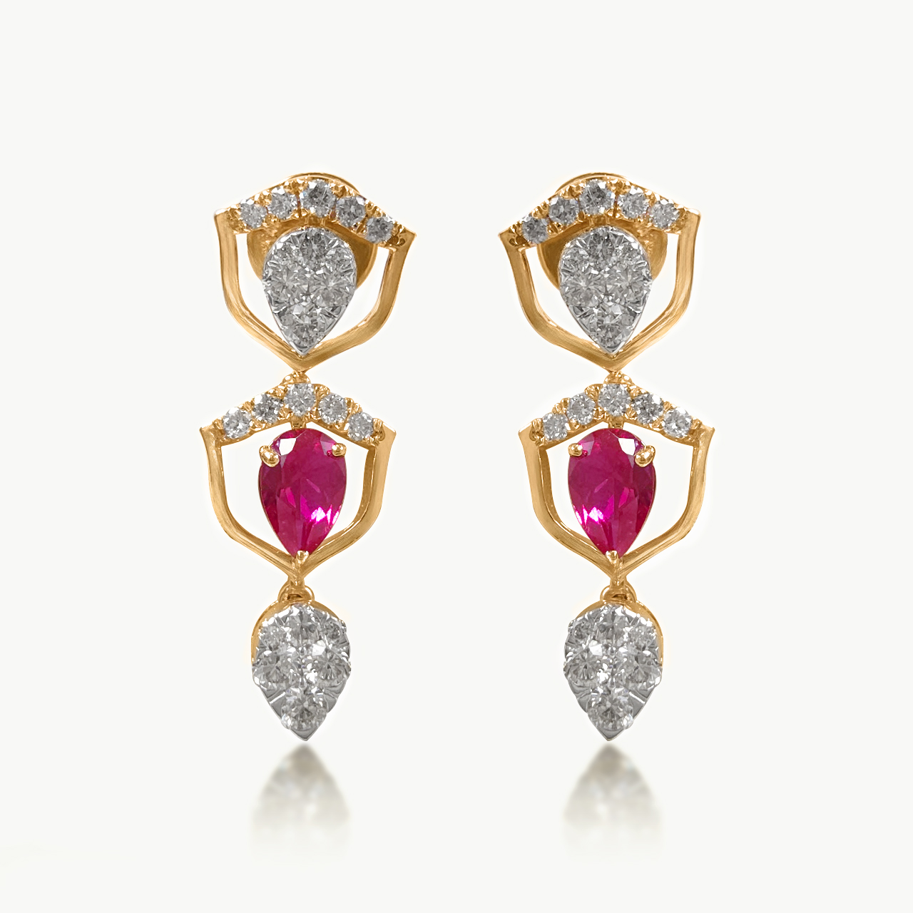 Freyu Designer Diamond Earrings