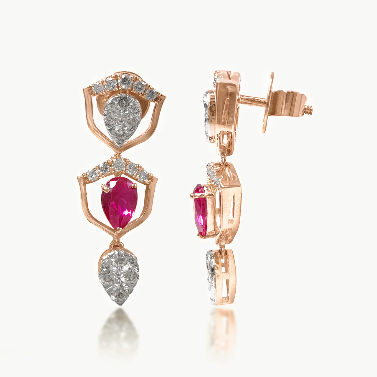 Freyu Designer Diamond Earrings
