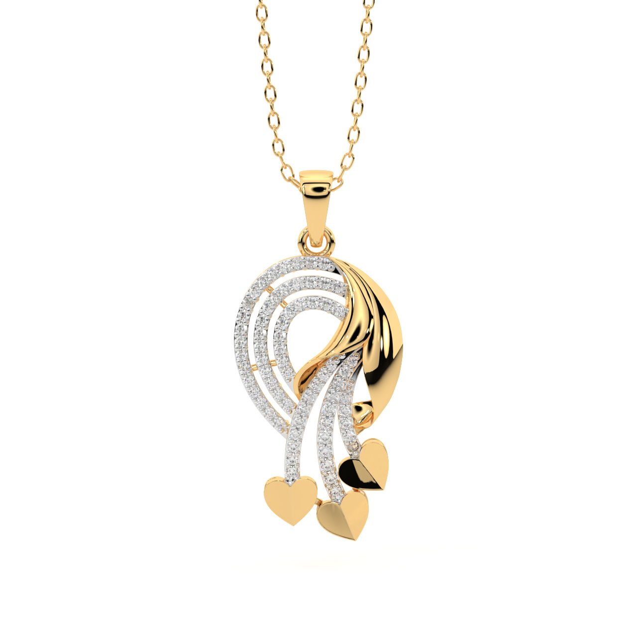 Avery Diamond Office Wear Pendant