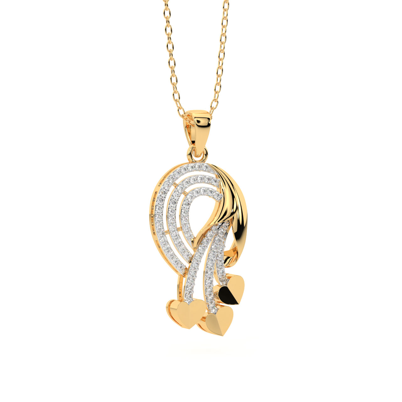 Avery Diamond Office Wear Pendant