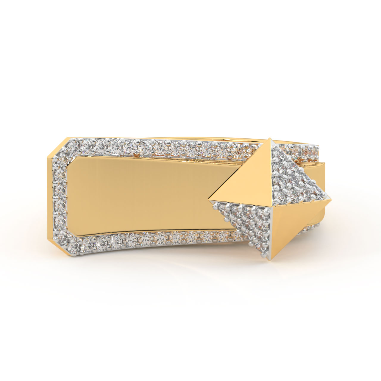 Fianna Round Diamond Engagement Ring