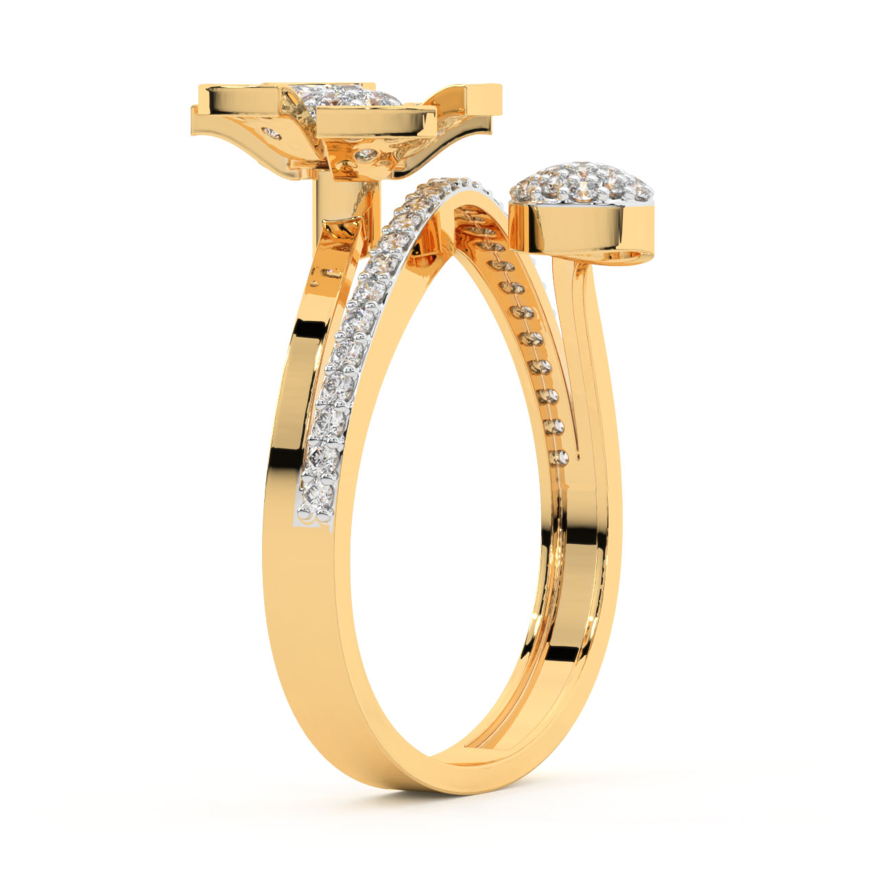 Ahern Round Diamond Engagement Ring