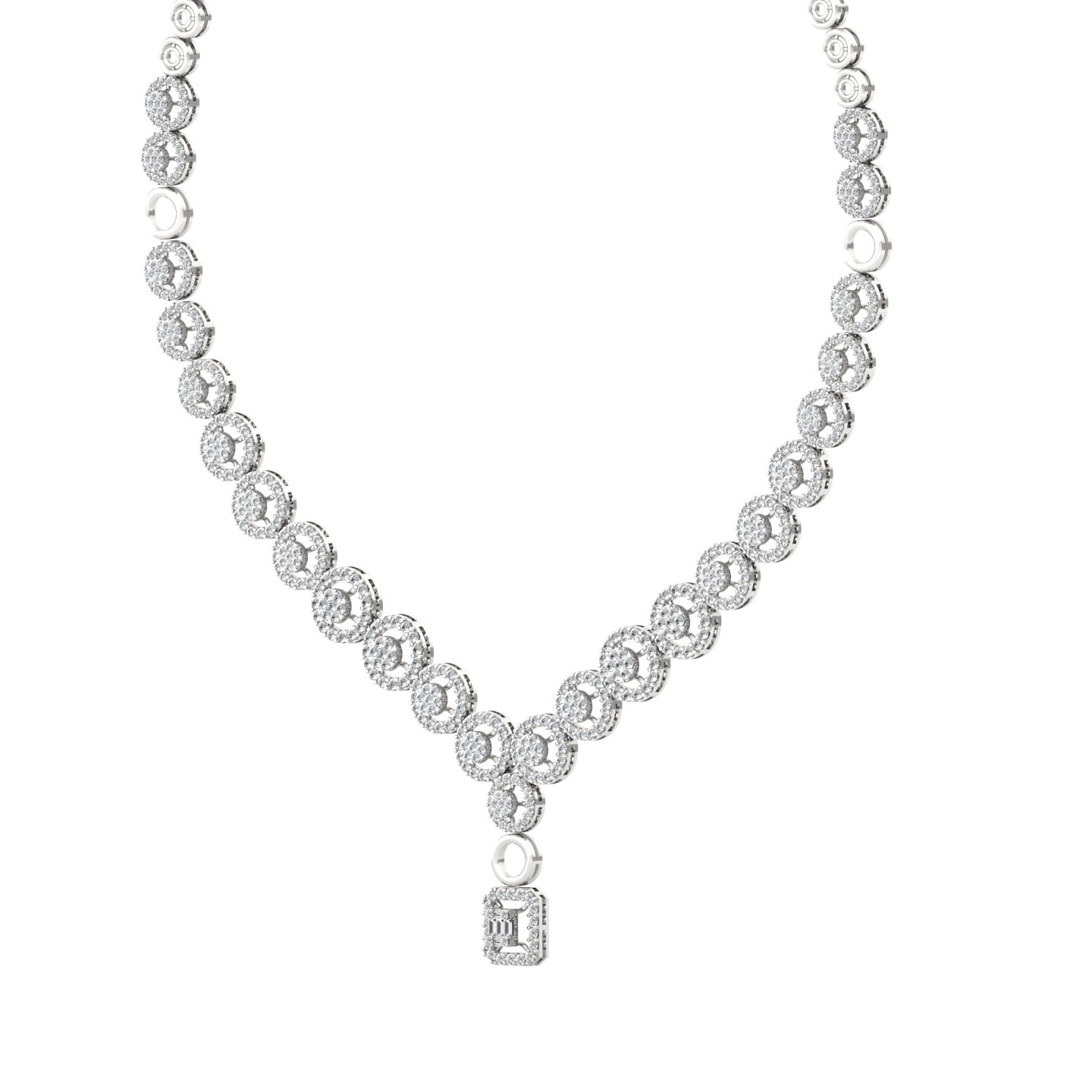 Buy Elegant Diamond Necklace New 
