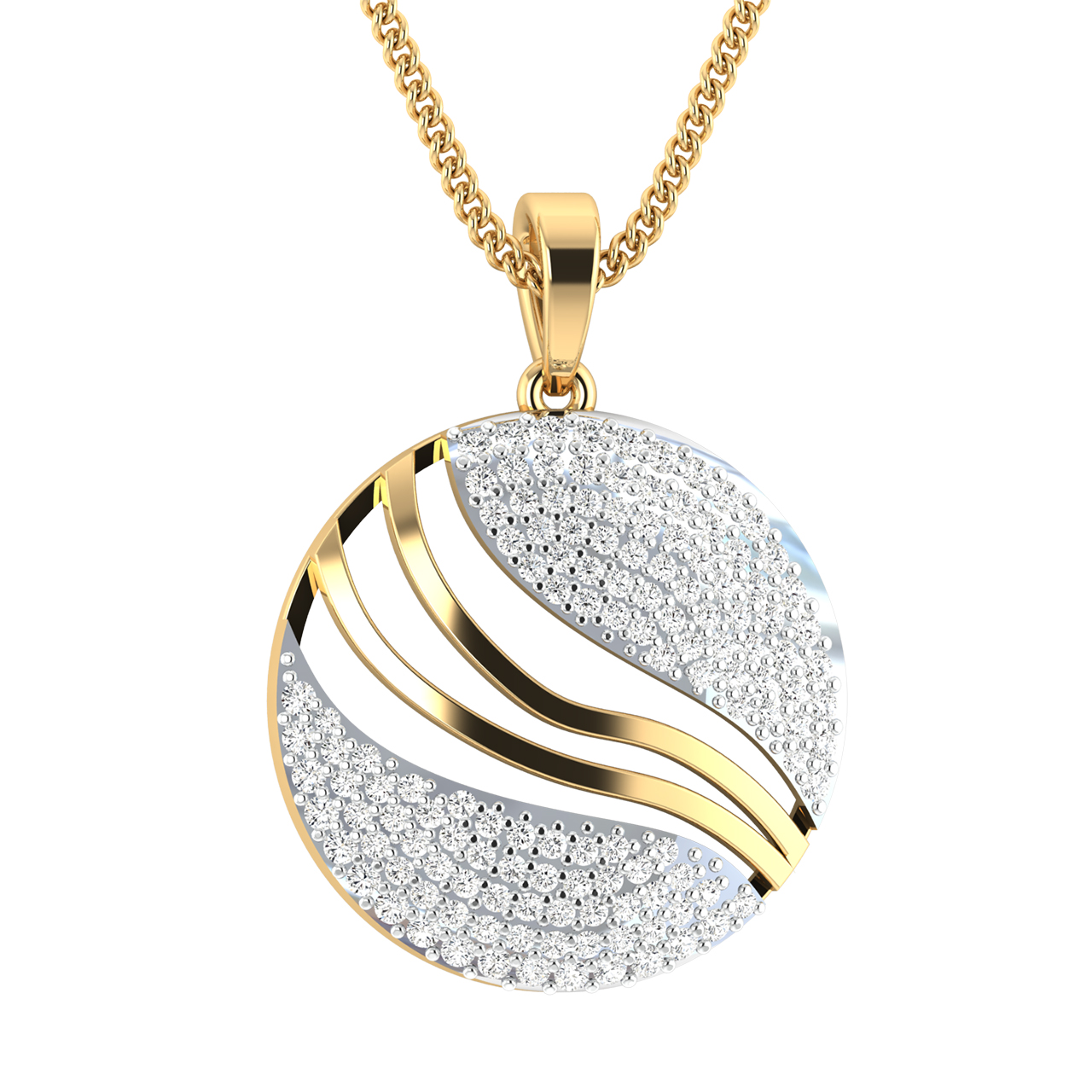 Doll Sprawl Diamond Pendant