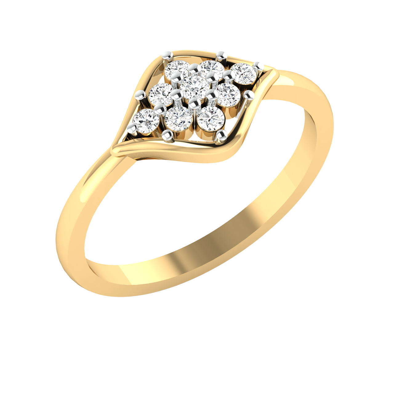 Daichi Round Diamond Dainty Ring