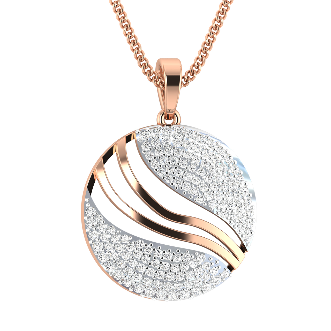 Doll Sprawl Diamond Pendant