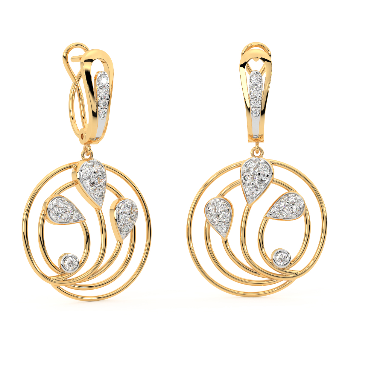 Inspired By Nature Diamond Earrings