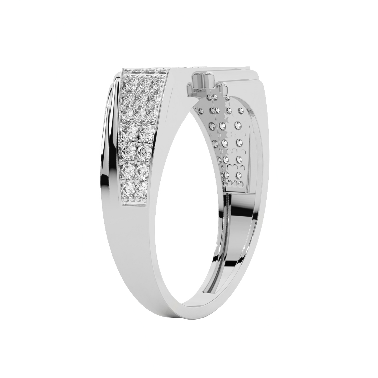 Romeo Diamond Engagement Ring For Him