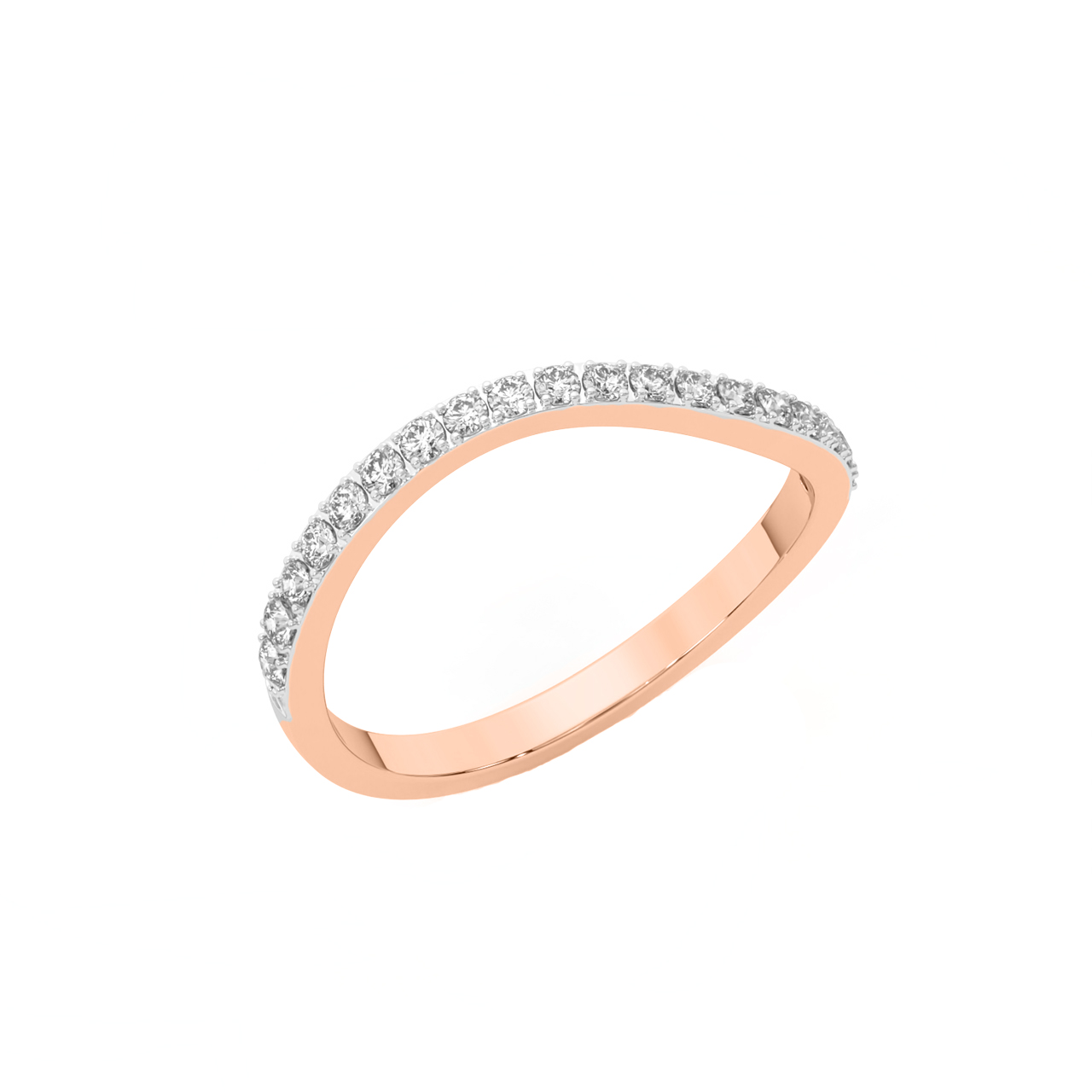 Minimalist Diamond Engagement Ring