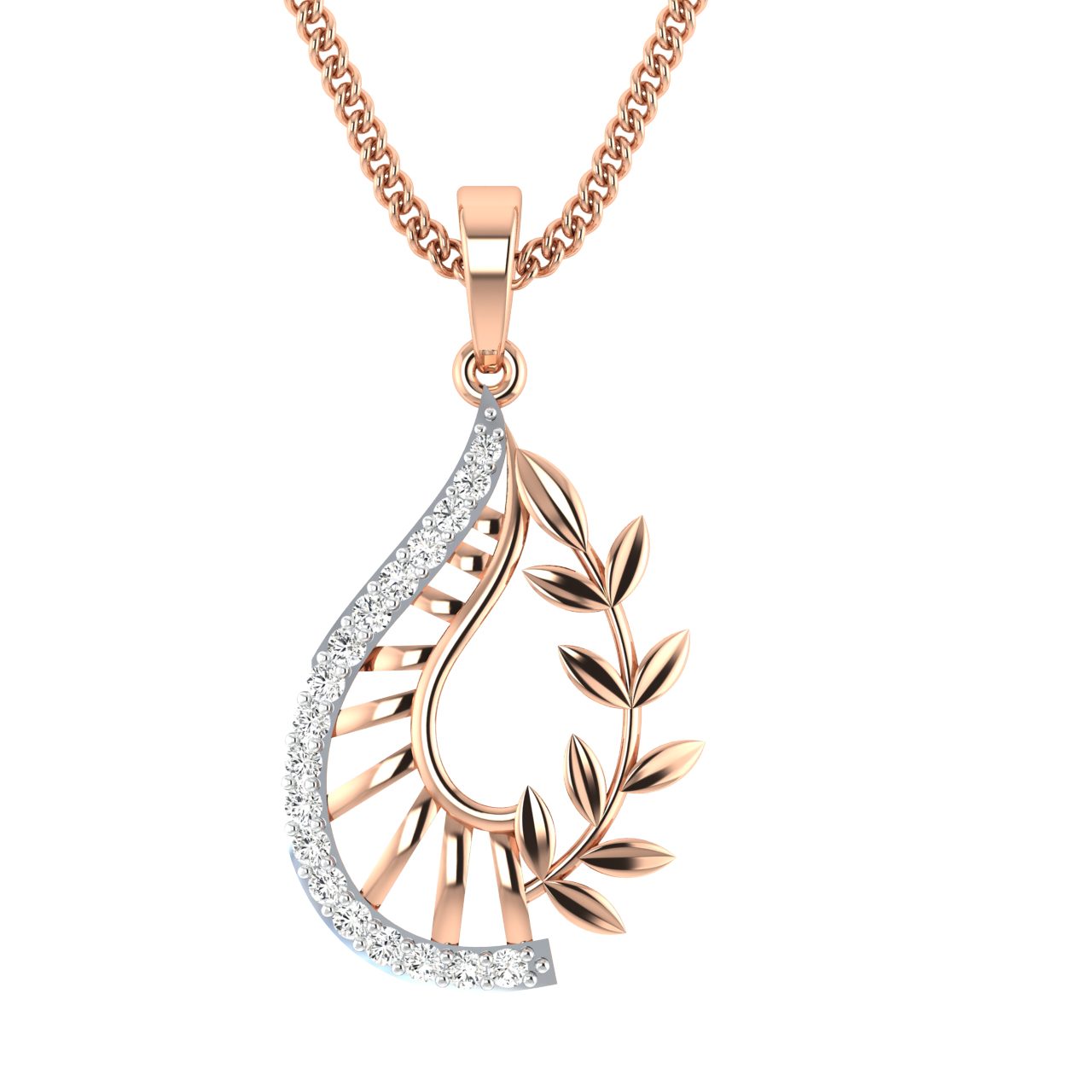 Bold Essential Diamond Pendant